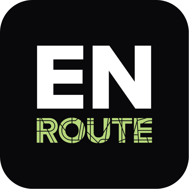 En Route — Alcohol Delivery logo