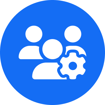 People with a gear